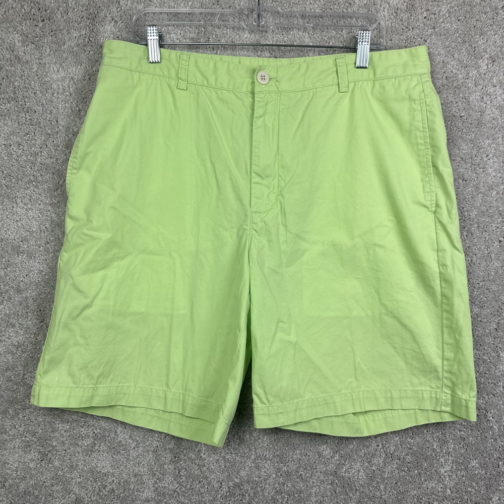 Vineyard Vines Club Shorts Mens 36 Green Classiccore Preppy Casual Whale